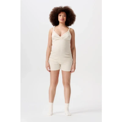 Afbeelding van Zwangerschapsbroek Shorts Jada Oatmeal XS/S