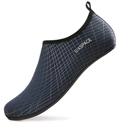 Afbeelding van Sixspace Instap badschoenen, waterschoenen, uniseks, sneldrogend, ademend, voor strand, zwembad, surfen en yoga, 41 EU