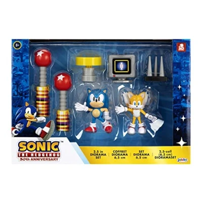 Afbeelding van Sonic The Hedgehog 30th Anniversary Diorama Set