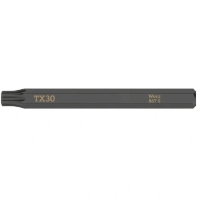 Afbeelding van Wera 867 S TORX® bits voor slagschroevendraaier, TX 30 x 70 mm 05018169001