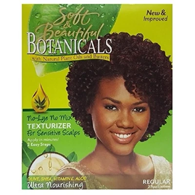 Afbeelding van Soft &amp; Beautiful Botanicals No Lye Mix Texturizer Regular