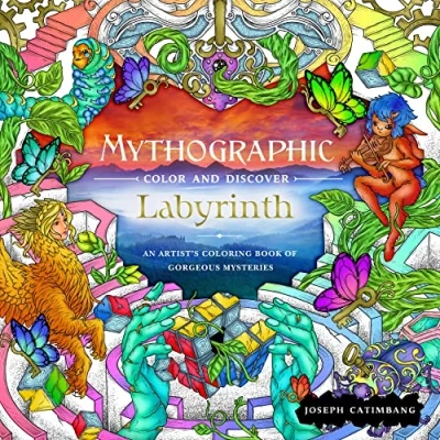 Afbeelding van Mythographic Color and Discover: Labyrinth: An Artist’s Coloring Book of Gorgeous Mysteries