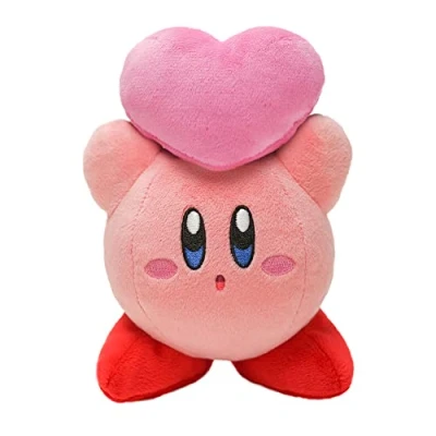 Afbeelding van Nintendo Togetherplus Kirby met hart Plush 16cm