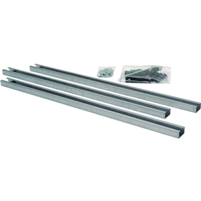 Afbeelding van Hörmann Geleiderail FS 2 K (korte rail voor poortaandrijving SupraMatic E+ P, aandrijving ProMatic en Liftronic 700/800) 435570, meerkleurig