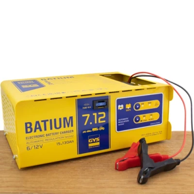 Afbeelding van Gys Batium 7.12 Acculader 6/12V 15 130 Ah