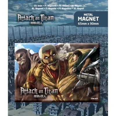 Afbeelding van POPbuddies, Magneet, Attack on Titan Magnet Eren