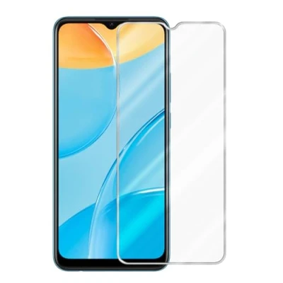 Afbeelding van Cadorabo Pantser film compatibel met OPPO A15 / A15s Beschermende in KRISTALHELDER Geharde (Tempered) display beschermglas 9H hardheid 3D Touch