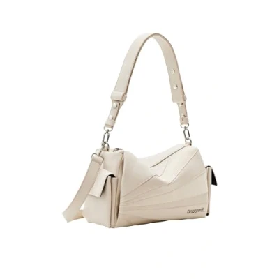 Afbeelding van Desigual Handtas, Dames, Maat: One Size, Weiss