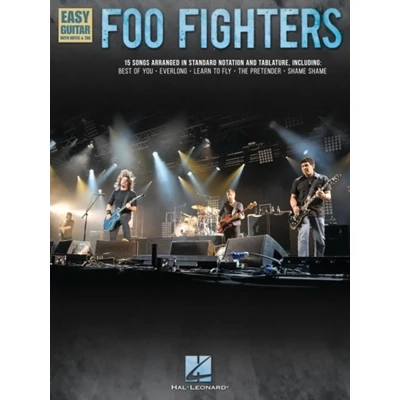 Afbeelding van Hal Leonard Foo Fighters Easy Guitar with Tab songboek voor gitaar