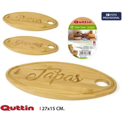Afbeelding van Snijplank Quttin Bamboe 27x 15cm
