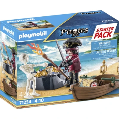 Afbeelding van Playmobil 71254 Starter Pack Piraat met Roeiboot