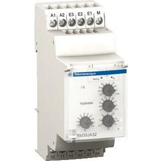 Afbeelding van Schneider electric rm35 stroombewakingsrelais meetstroom 0 15 1 5a 5 15a over of onderstroom voed sp 24 240vac dc 2w rm35ja32mw