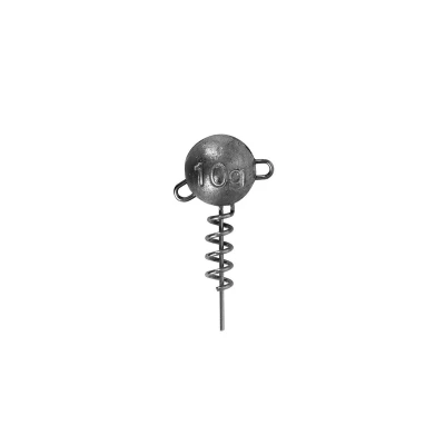 Afbeelding van Fox Rage Corkscrew Round Jig Heads 10g x 3pc Loodkop