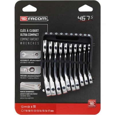 Afbeelding van Facom 10Delige Set 467Bs On Zakhouder Metrisch 467BS.JP10PB
