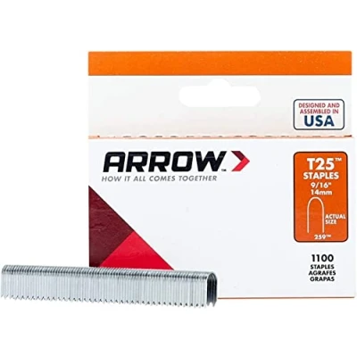 Afbeelding van Arrow Nieten 14,3mm hoogte voor T25 per 1000 stuks