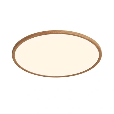 Afbeelding van Nordlux Oja Plafondverlichting Ø 42,4 X 2,3 Cm 3 Stappen Moodmaker Functie (2700K) 22W LED Incl. Houtfolie