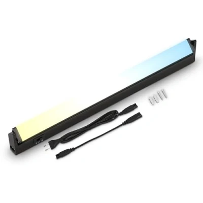 Afbeelding van BRILONER LED onderkastlamp keukenlamp kastlamp 54,5cm CCT kleurtemperatuur instelbaar draaibaar 6,5W zwart