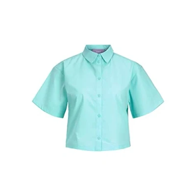 Afbeelding van JJXX Jxmission Overhemdblouse, Dames, Maat: Large, Aruba blue
