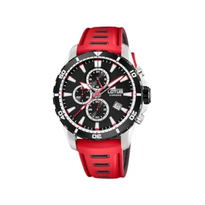 Afbeelding van Lotus Chronograaf, Heren, Maat: One Size, Black