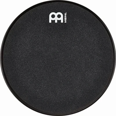 Afbeelding van Meinl Cymbals 12&quot; Marshmallow Drum Practice Pad voor Ultra Stil Plakken, Medium Rebound Zwart Monteerbaar op Bekkens Stands (MMP12BK)