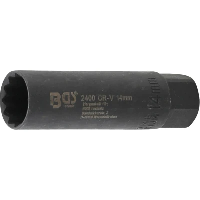Afbeelding van BGS Bougiedopsleutel zeskant 3/8&quot; 14 mm