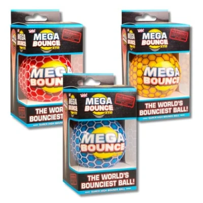 Afbeelding van Wicked Stuiterbal Mega Bounce Xtr 7 Cm Rubber assorti