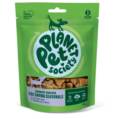 Afbeelding van Planet Pet Society Dog Cracker Co2 Saving Seasonals Hondensnacks Fruit 200 g