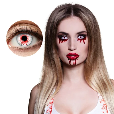 Afbeelding van Halloween lenzen Bloederig