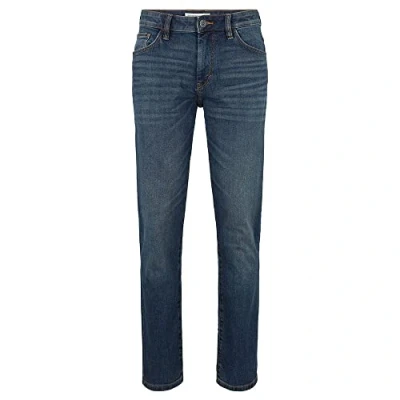 Afbeelding van TOM TAILOR Uomini Marvin Straight Jeans 1032779, 10127 Tinted Blue Denim, 29W / 30L