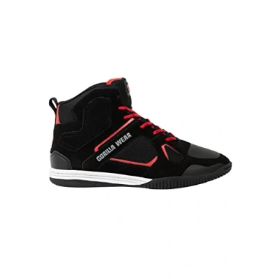 Afbeelding van Gorilla Wear TROY Sneakers hoog, Heren, Maat: 43, Black Veloursleer