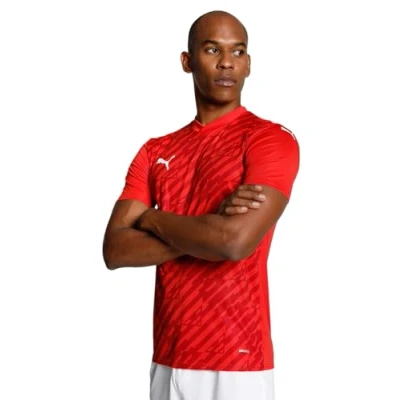 Afbeelding van Puma Teamultimate Sport Tshirt, Heren, Maat: Medium, Red