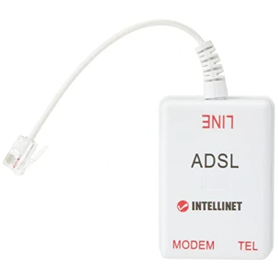 Afbeelding van Intellinet Splitter voor ADSL modem wit