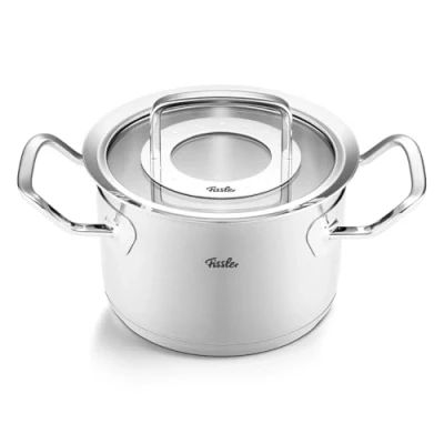Afbeelding van Kookpan Fissler Original Profi Collection Met Glasdeksel 16 cm