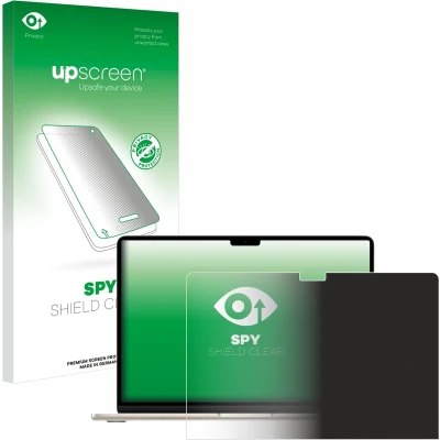 Afbeelding van upscreen privacy screenprotector voor Apple MacBook Air 15&quot; M3 2024 Folie Beschermfolie Blauwlichtfilter