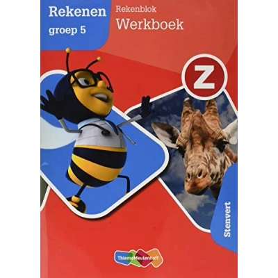 Afbeelding van Z Rekenen groep 5 rekenblok stenvert Werkboek (Paperback)