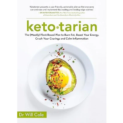 Afbeelding van Ketotarian: The (Mostly) Plant based Plan to Burn Fat, Boost Energy, Crush Cravings and Calm Inflammation