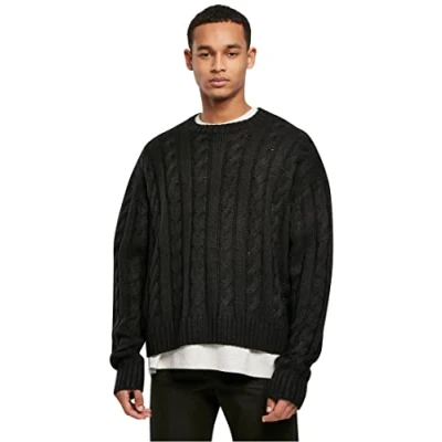 Afbeelding van Urban Classics Boxy sweatshirt voor heren, zwart, M