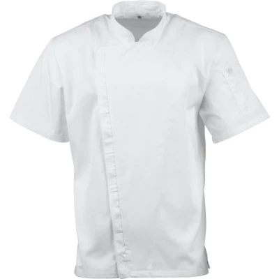 Afbeelding van Chef Works Cannes Koksbuis met Korte Mouwen maat L BB669 Horeca &amp; Professioneel