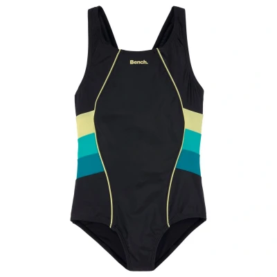 Afbeelding van Bench Swimsuit Badpak voor kinderen, Maat: 122/128, Black/turquo