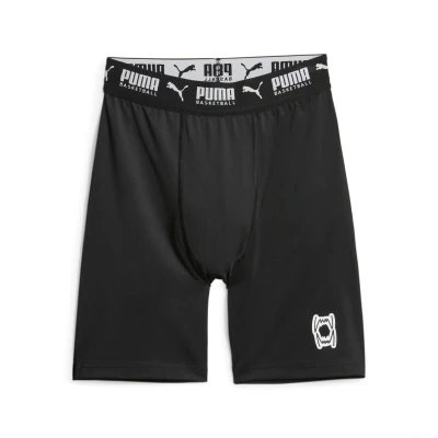 Afbeelding van Puma Hoops TEAM Baselayer Korte broeken, Heren, Maat: Medium, Black