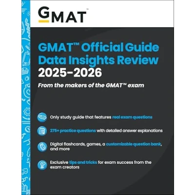 Afbeelding van GMAT Official Guide Data Insights Review 2025 2026