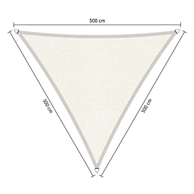 Afbeelding van Shadow comfort schaduwdoek driehoek 3 x m Cool Grey
