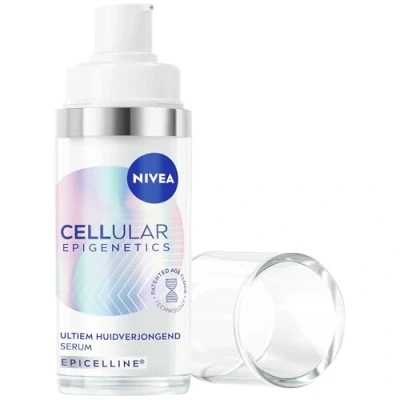 Afbeelding van NIVEA CELLULAR Epigenetics Anti aging Serum met Epicelline Age Skincare Hyaluronzuur 30ml
