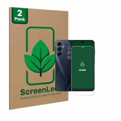 Afbeelding van ScreenLeaf Screenprotector voor Samsung Galaxy A16 5G (Voor+Camera) Duurzame schermbescherming Folie Beschermfolie transparant (2 Stuks)