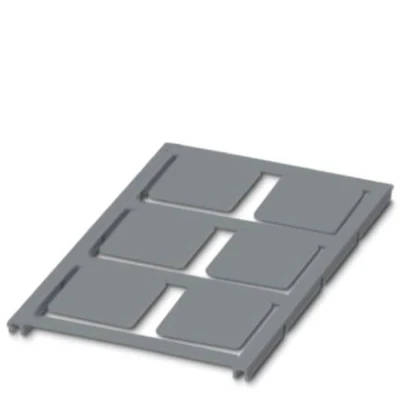 Afbeelding van Phoenix Contact 0825483 UC EMLP (27X27) SR Apparaatmarkering Montagemethode: Plakken Markeringsvlak: 27 x mm Zilver Aantal markeringen: 60 10 katernen