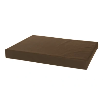 Afbeelding van Hondenmatras Leatherlook bruin 125x90x10 cm