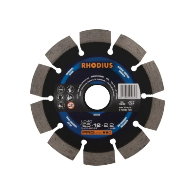 Afbeelding van Rhodius Diamantschijf Proline LD40 125 x 12 2.2mm