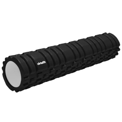 Afbeelding van VirtuFit Foam Roller Grid Massage 62 cm Zwart Foamrol Foamroller