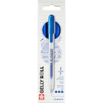 Afbeelding van Sakura Gelly Roll Retractable Classic Set 3(Blauw)