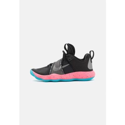 Afbeelding van Nike Performance React Hyperset SE Unisex Handbalschoenen, Maat: 38, Black/pink Kunststof/ textiel